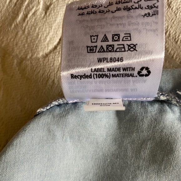 Charter Club Long Jean Shirt Easy Wear Pockets NWT - Picture 7 of 9